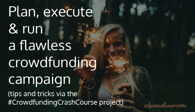 how to runa  successful crowdfunding campaign